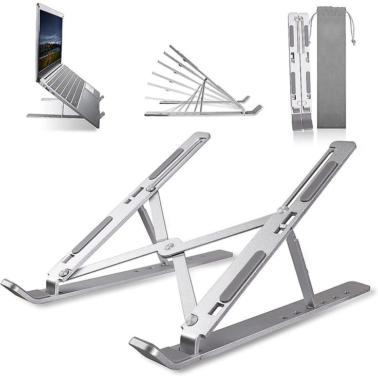 Adjustable Metal Laptop Stand Foldable Holder