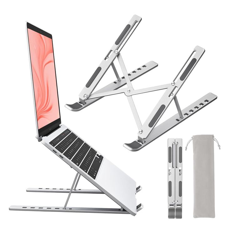Adjustable Metal Laptop Stand Foldable Holder