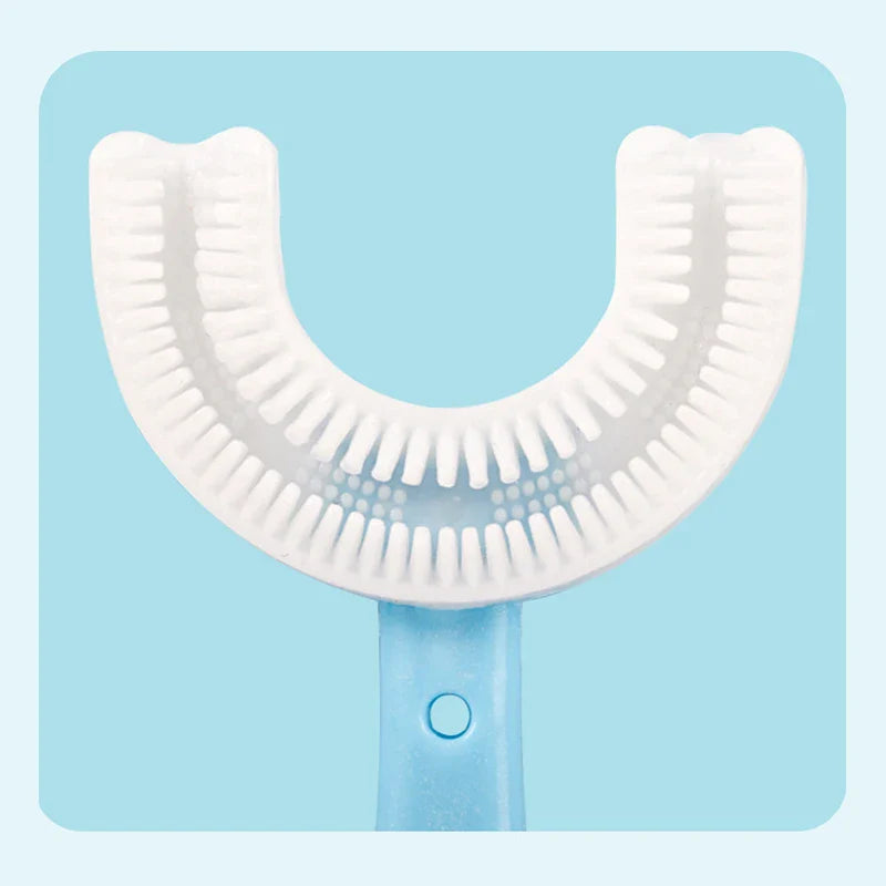Baby Toothbrush Children 360 Degree U-shaped