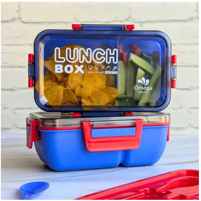 Kids Lunch Box With Spoon & Fork