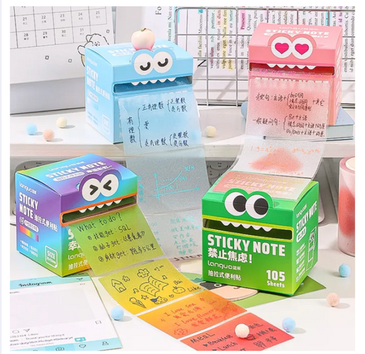 Sticky Notes Pull Out For Stationary