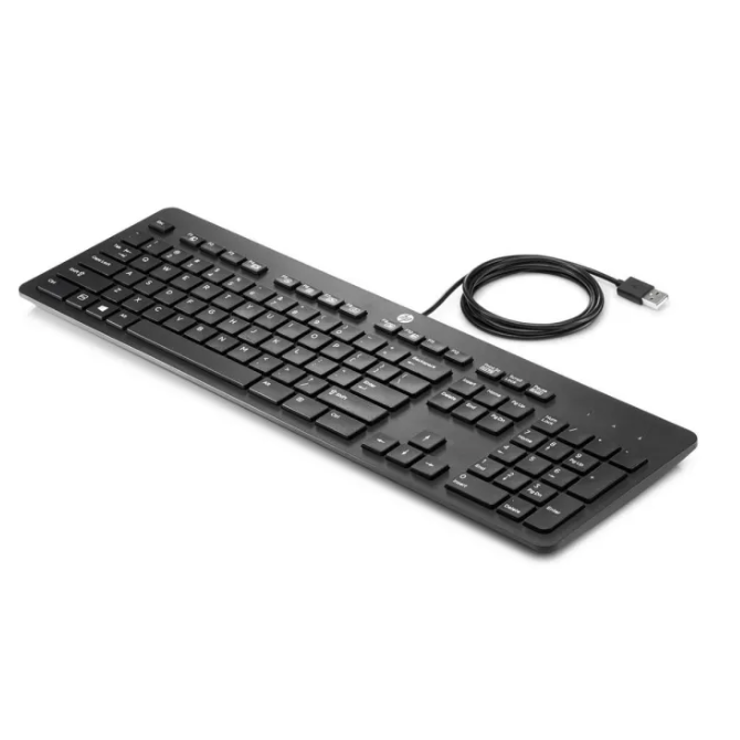 Wired Keyboard For PC & Laptop USB Slim HP